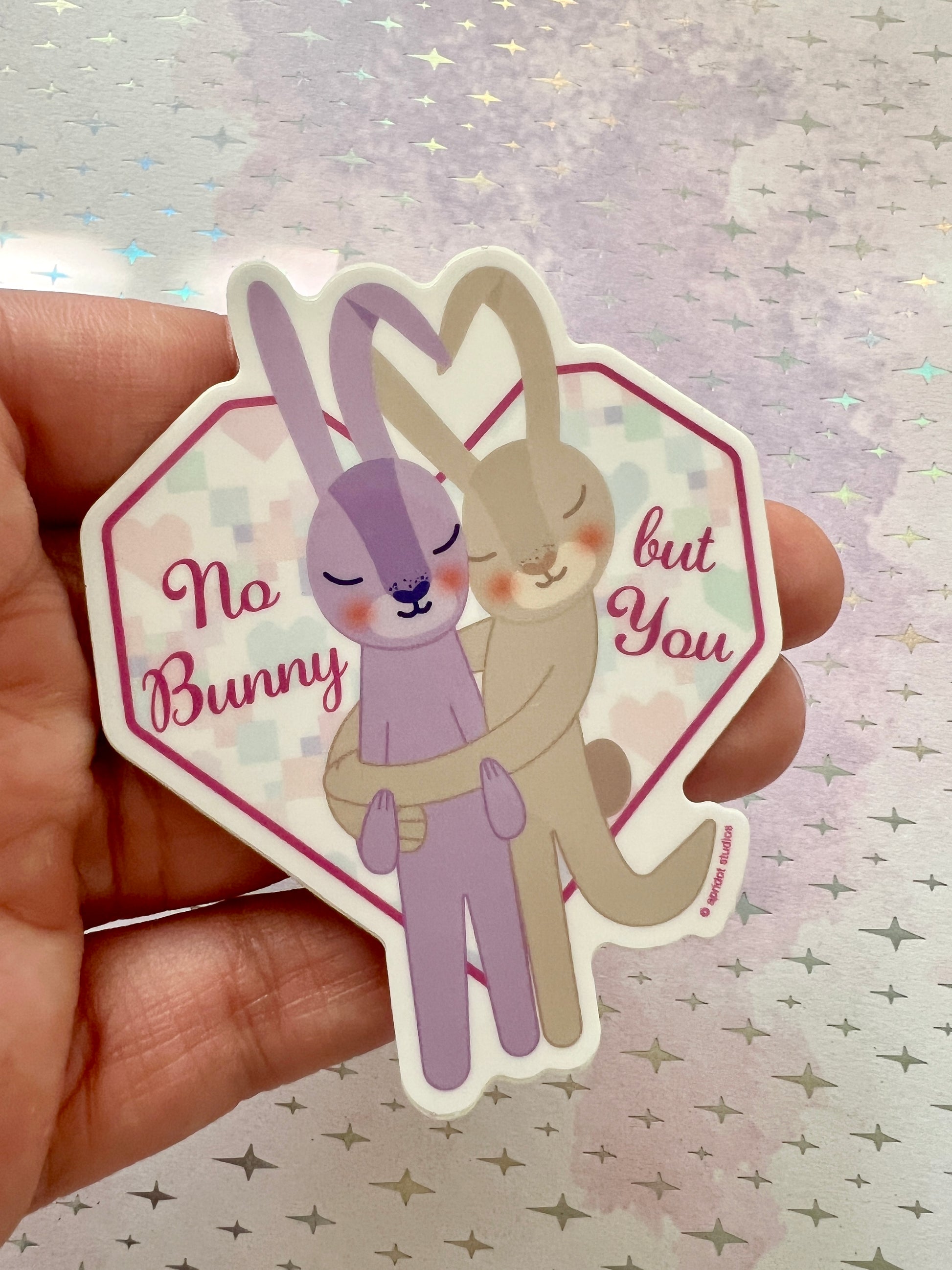 No Bunny but You Sticker - Apridot Studios