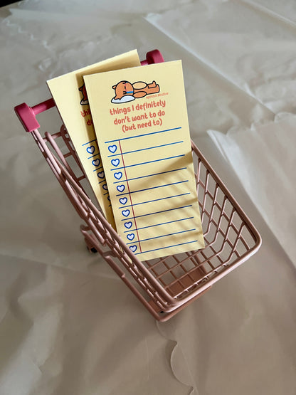 Teeny To Do List Notepad