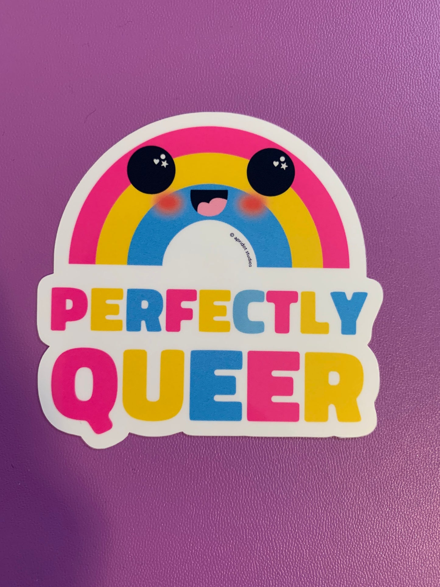 Perfectly Queer Pride Rainbow Sticker