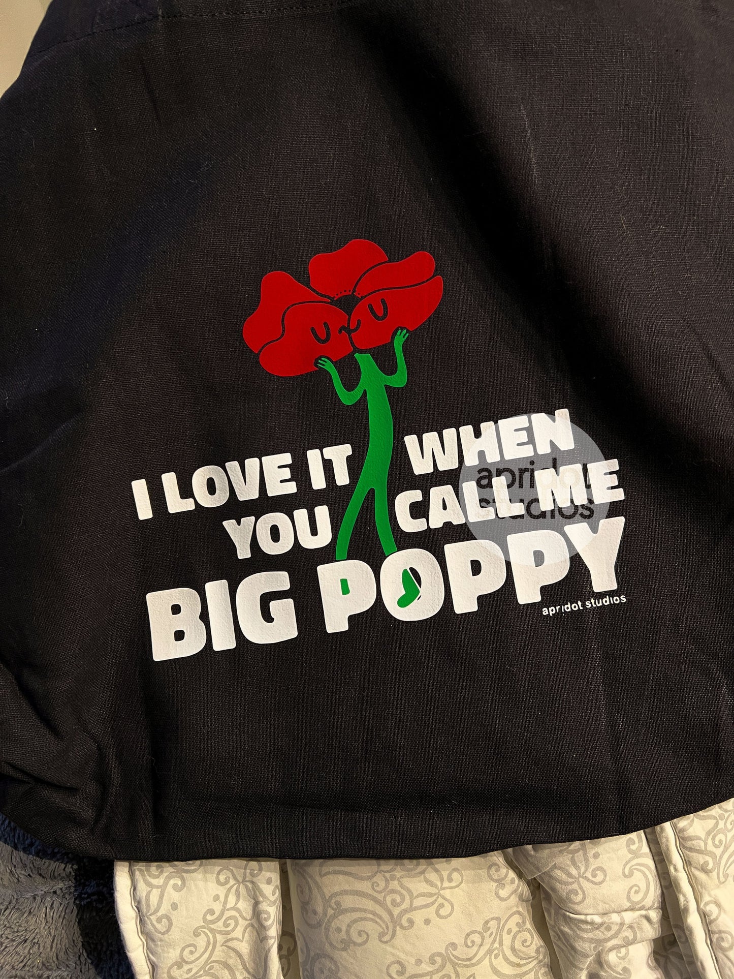 Big Poppy Tote Bag