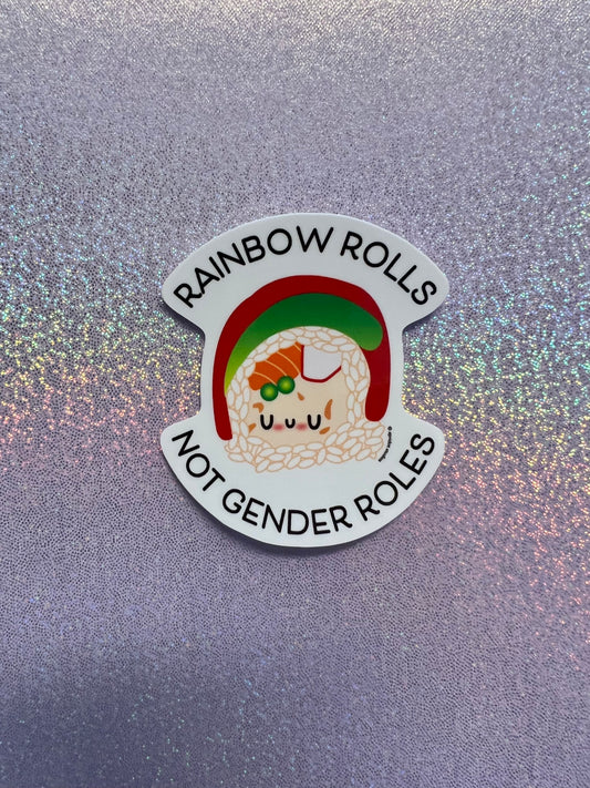 Rainbow Roll Sticker