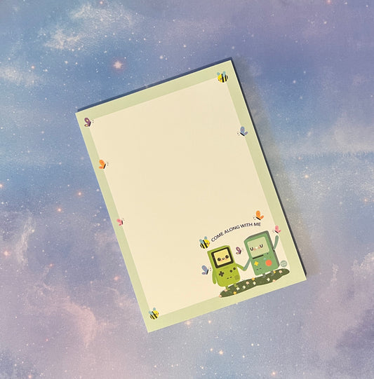 Come Along with Me Notepad - Apridot Studios