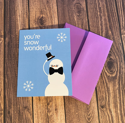 You're Snow Wonderful Holiday Greeting Card Box Set