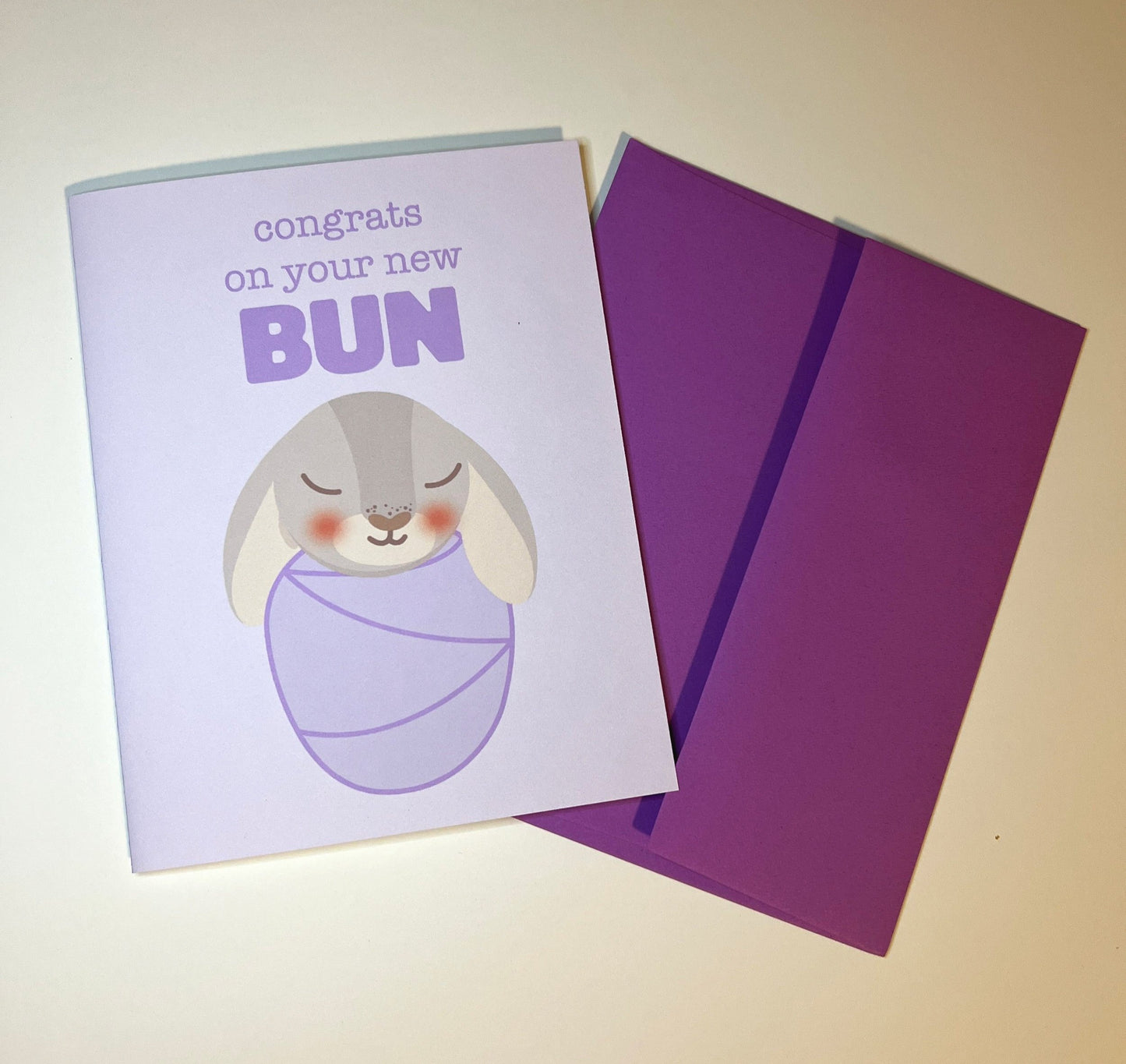 New Bun Greeting Card