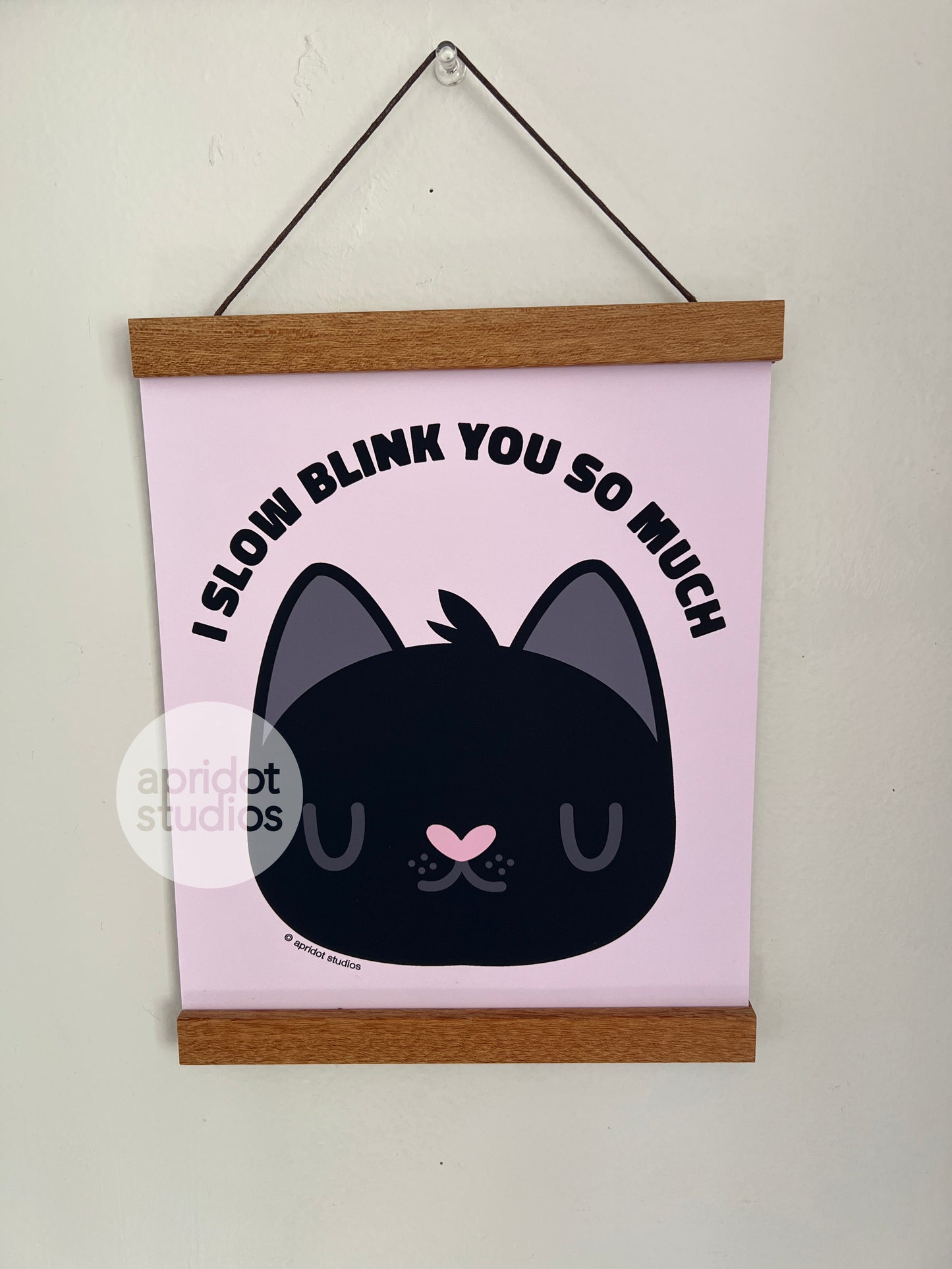 Slow Blink Print - Apridot Studios